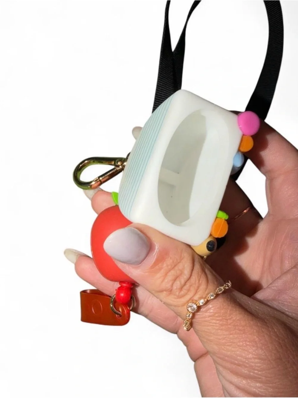 Bath and body works hand sanitizer holder for teacher & badge holder